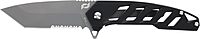 Schrade Delta Class Ventricle Tanto Folder 7in with 3in AUS-10 Steel Blade and Aluminum Handle for EDC