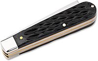 Boker Razor 3.125 Inch Folding Pocket Knife, Jigged Black Bone, Traditional Series 2.0, Made In Germany
