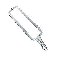 Vise Grip VGP24SP Plain Handle Alloy Steel Locking C-Clamp, Silver, 605 mm