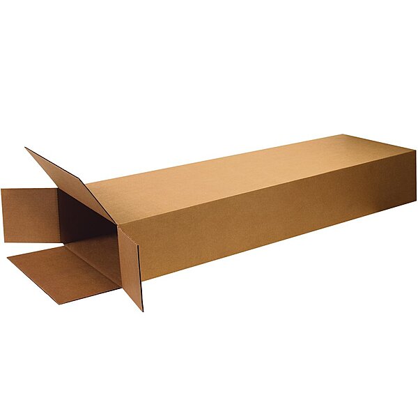 Aviditi HD14468FOL Side Loading Boxes, 14" x 4" x 68" (Pack of 10), Kraft