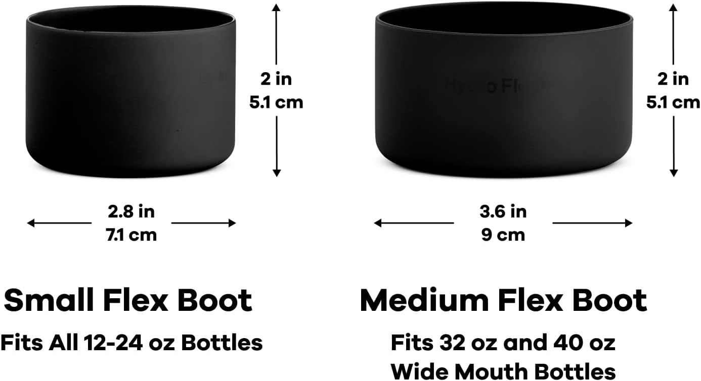 HYDRO FLASK Bottle Boot - Silicone Bottom Protector Sleeve