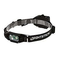 Nightstick NSP-4616B Multi-Function Headlamp with Rear Safety Led, One Size, Black