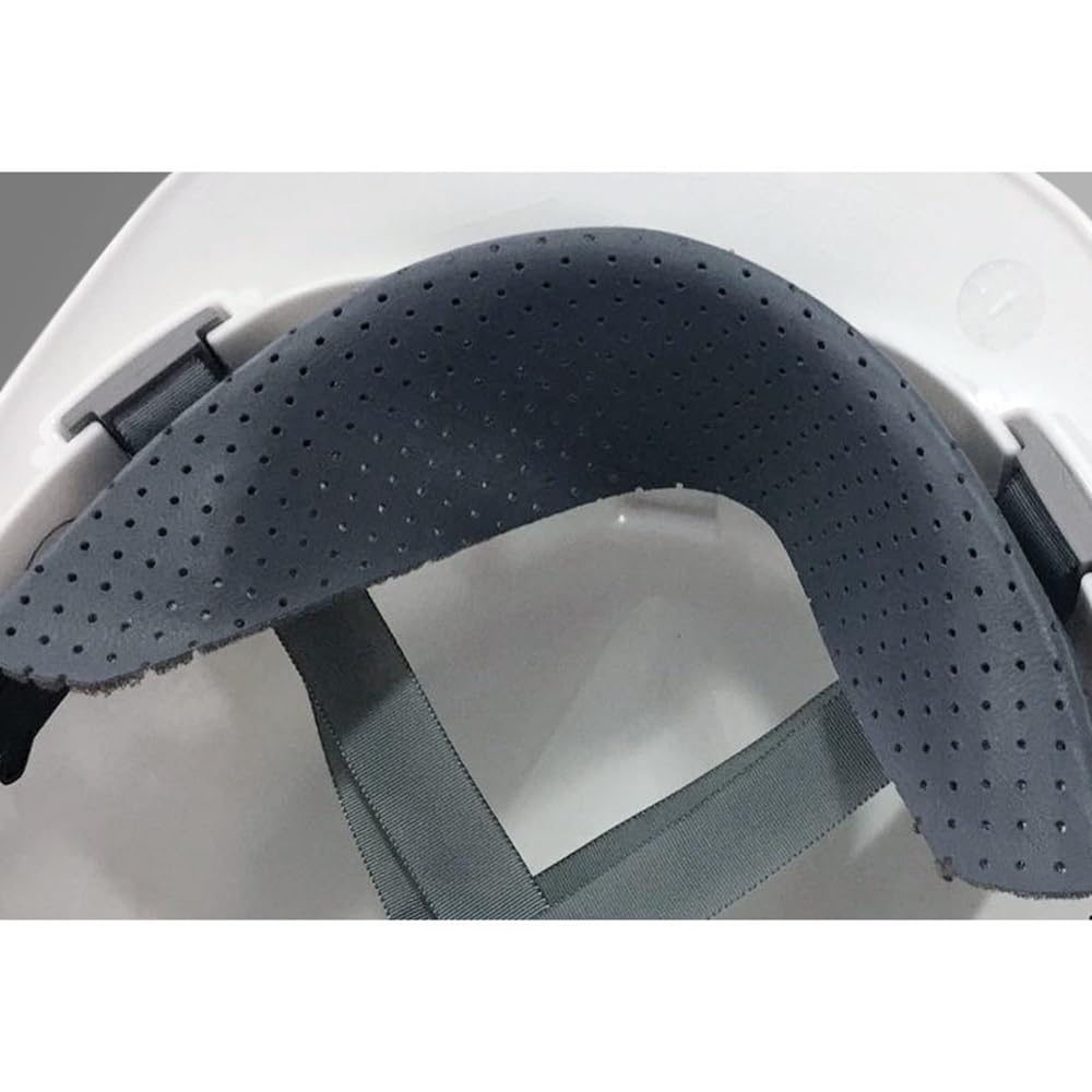 MSA 10153518 Moisture Wicking Pad - Polyester Sweatband for Use with Fas-Trac III Hard Hat Suspensions, Blue/Gray Color