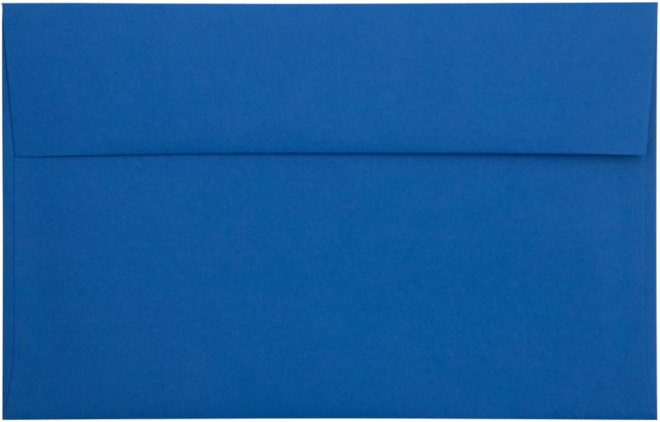 JAM PAPER Premium Invitation Envelopes - Presidential Blue
