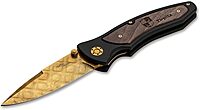 Boker 110194DAM Tirpitz Linerlock Damascus