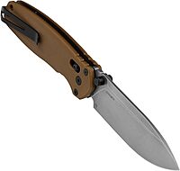 Kershaw Broadside Folding Knife, 3.5" D2 Steel Blade, G10 Handle, Durable and Reliable Tool for Everyday Tasks