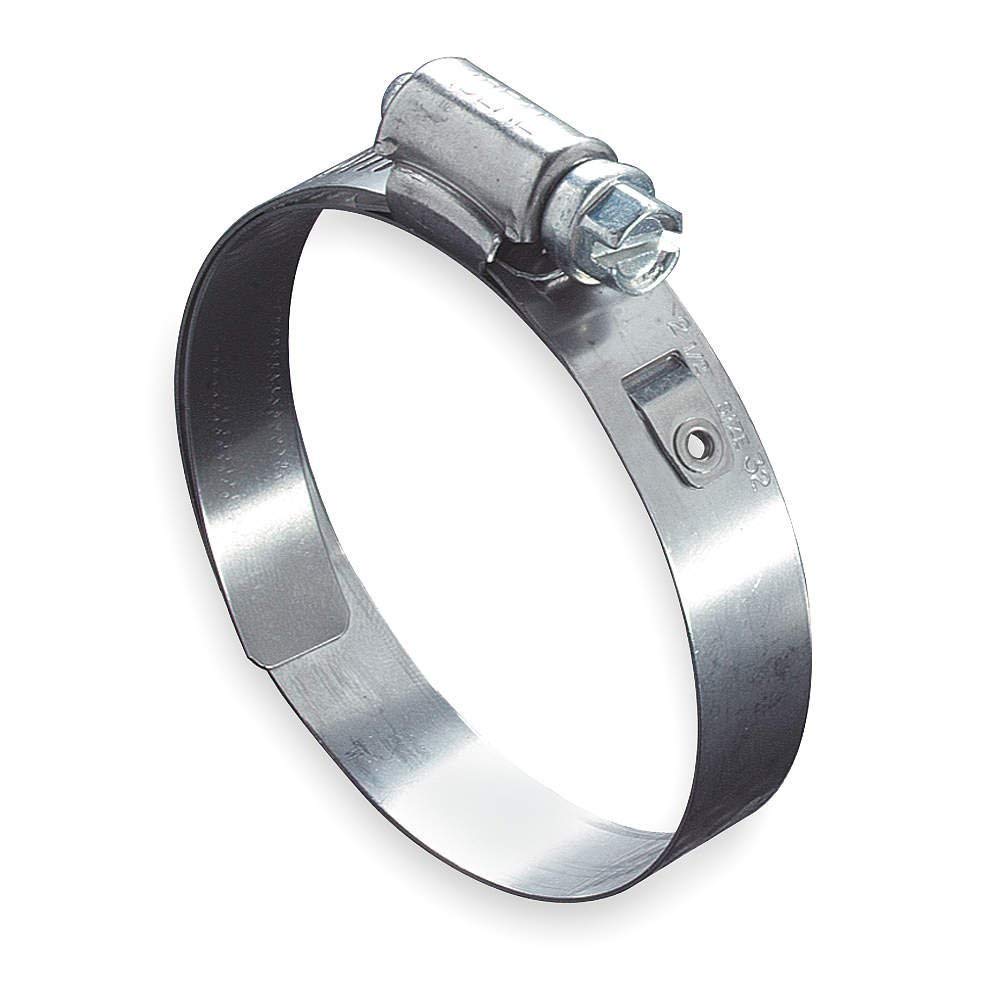 Ideal 53 Series 1-13/16" - 2-3/4" Diameter, Stainless Steel Lined Hose Clamp (Box of 10)