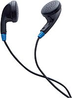 Verbatim Stereo Earphones - 3.5mm Wired Earbuds, Black