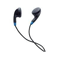 Verbatim Stereo Earphones - 3.5mm Wired Earbuds, Black