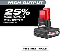 Milwaukee M12 REDLITHIUM HIGH OUTPUT XC5.0 Battery Pack