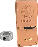 Klein Tools 5459SLVR Connecting Bar Holder with Lock Collar, Made in USA Holder Bar Holder & Lock Collar