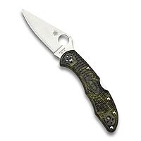 SPYDERCO Delica 4 Lightweight Signature Folding Knife with Flat-Ground VG-10 Blade and FRN Handle