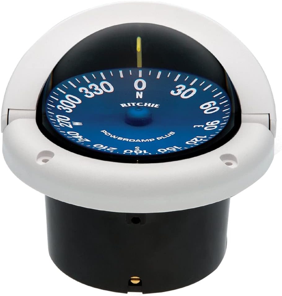 Ritchie SS-1002W SuperSport Compass - Flush Mount - White