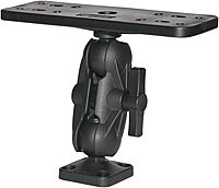 Scotty 0163 Ball-Mount Fish Finder and Universal Mounting Plate , Black , Large