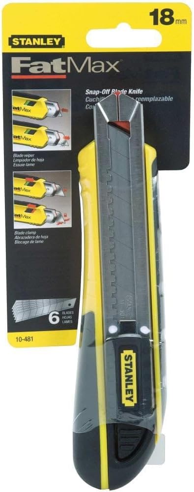 Stanley 10-481 FatMax Snap-Off Knife, 18mm Multi