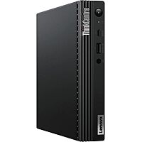 Lenovo ThinkCentre M75q Gen 2 11JN0089US Desktop Computer - AMD Ryzen 5 PRO 5650GE Hexa-core [6 Core] 3.40 GHz - 16 GB RAM DDR4 SDRAM M.2 PCI Express NVMe SSD - Tiny - Black