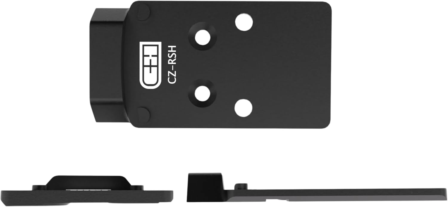 C+H Precision Red Dot Mounting Plate for CZ P-10