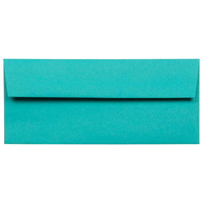 JAM PAPER Colored Recycled Booklet Invitation Envelopes with Gummed Closure