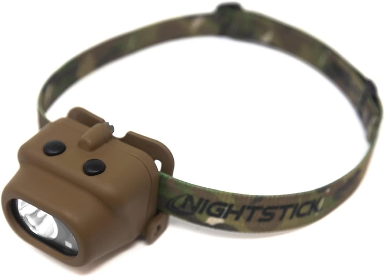 Nightstick NSP-4610C Multi-Function Headlamp in Flat Dark Earth with Camo Elastic Headband - 3