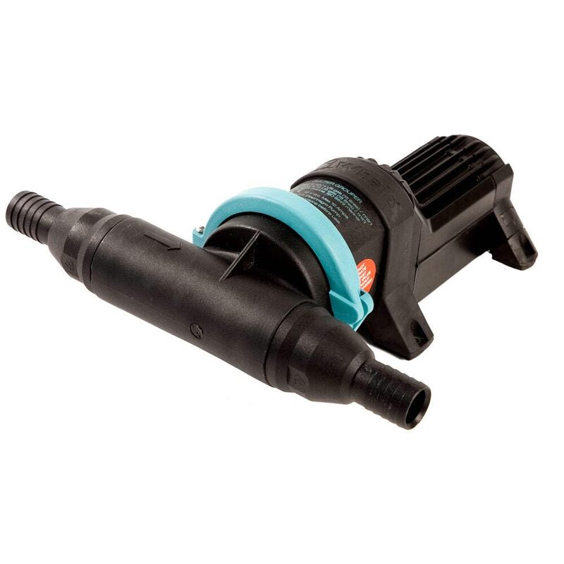 Whale BP4574 Gulper® Grouper Pump, Fishbox Discharge Pump, 24V DC, 5.8 GPM Flow Rate, 1-Inch or 1 ½-Inch Hose Connections
