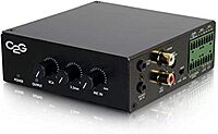 Legrand - C2G Audio Amplifier, Black Audio Component Amplifier, Plenum Rated, TAA Compliant Amp, 50W Amplifier, 1 Count