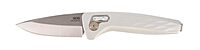 SOG ONE ZERO AU / 3.1" DROP POINT BLADE/BOX/SILVER + CHROME