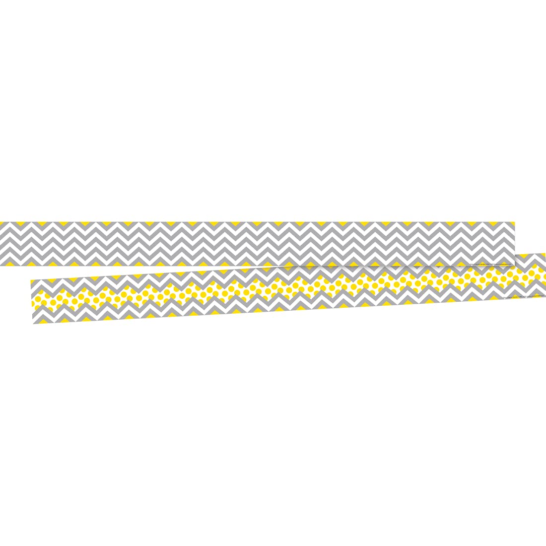 BARKER CREEK Double-Sided Chevron Border Strips, 3 in x 35 in