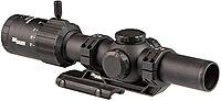 SIG SAUER Tango-MSR LPVO 1-6x24mm Waterproof Fogproof Rugged Tactical Hunting Rifle Scope | Second Focal Plane/SFP/F2 | Includes Alpha-MSR Aluminum Mount, Flip-Back Lens Covers Black