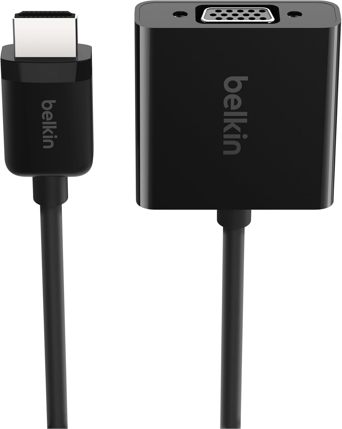 Belkin HDMI to VGA Adapter withMicro-USB Power & Audio Support for Presentations, Gaming