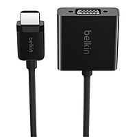 Belkin HDMI to VGA Adapter withMicro-USB Power & Audio Support for Presentations, Gaming