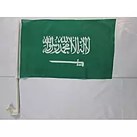 SAUDI-ARABIA Jordan Flag Car Stick 30CM*45CM