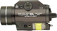Streamlight 69261 TLR-2 HL 1000-Lumen Rail Mounted Weapon Light with integrated Red Aiming Laser Includes Key Kit for Select Handguns, Black