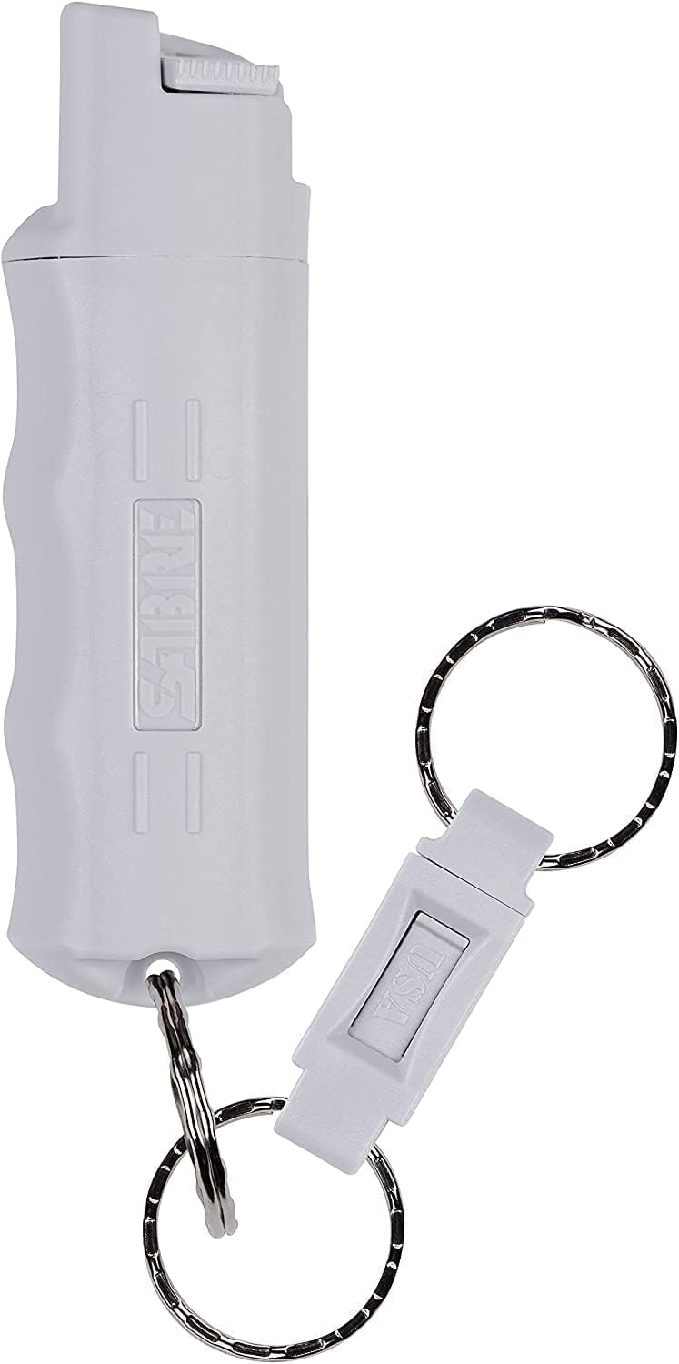 SABRE Red Hardcase Keychain Pepper Spray with Quick Release