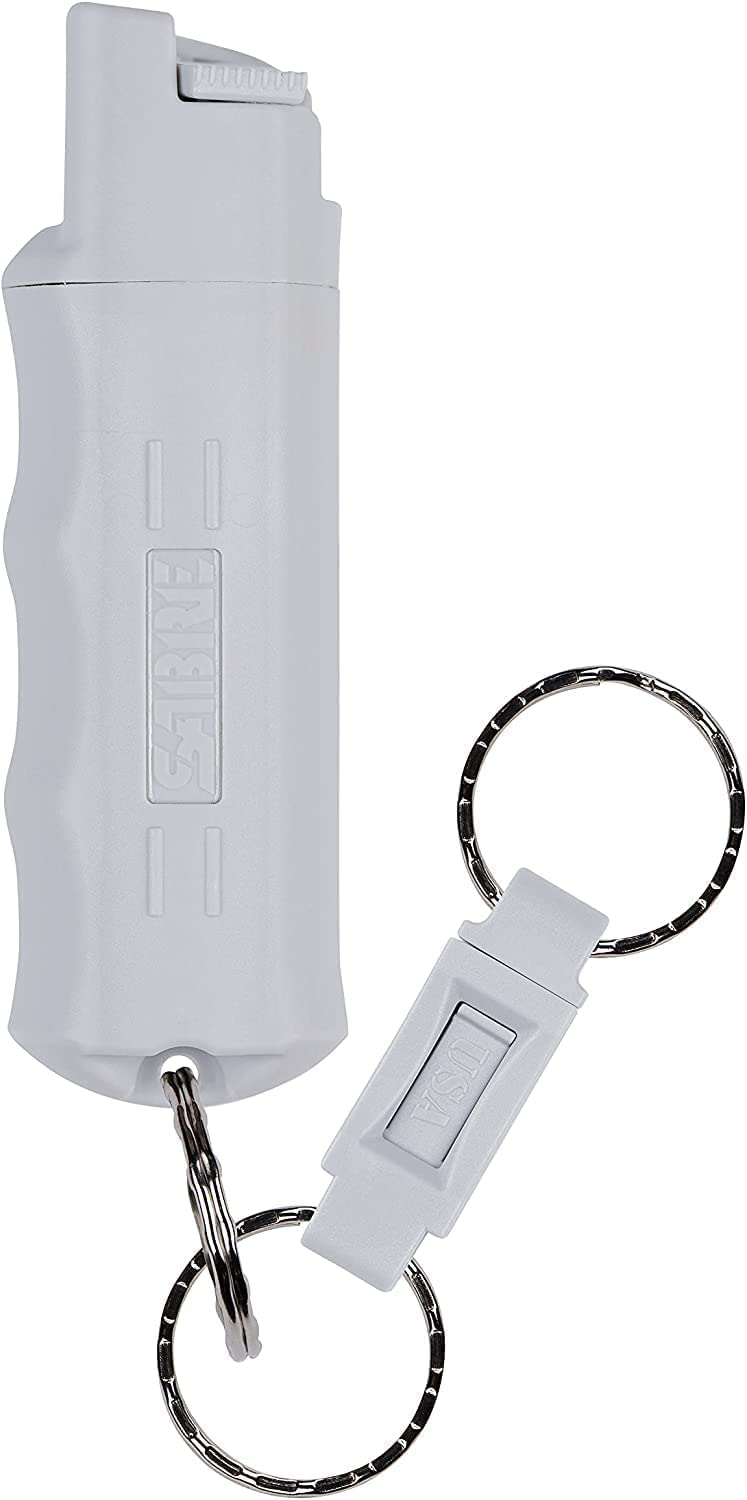 SABRE Red Hardcase Keychain Pepper Spray with Quick Release