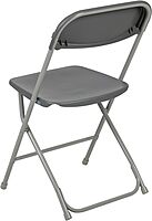 Flash Furniture Hercules Series Commercial-Grade Plastic Folding Chair - 650LB Weight Capacity