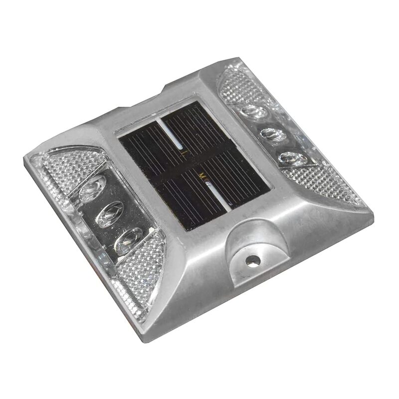 Taylor Made Aluminum LED Dock Light 7/8" T x 4-1/8" W x 4-1/8" L, No-Wire Deck Lighting, Weather-Resistant, Low-Profile