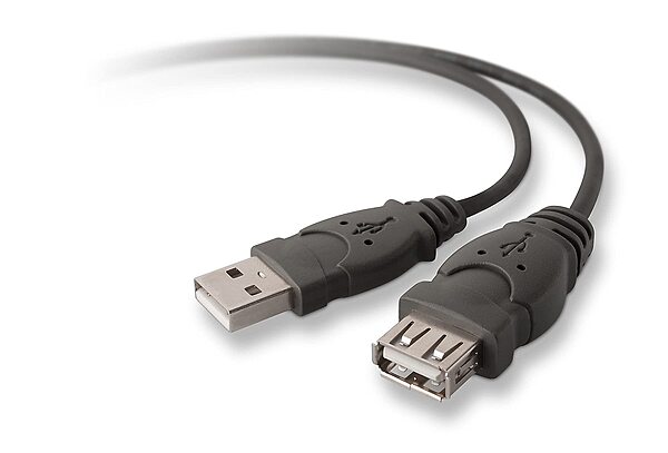 Belkin Pro Series USB 2.0 Extension Cable - A Male to A Female, 3 ft