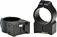 Warne Maxima 1-Inch Ruger High Matte Scope Rings