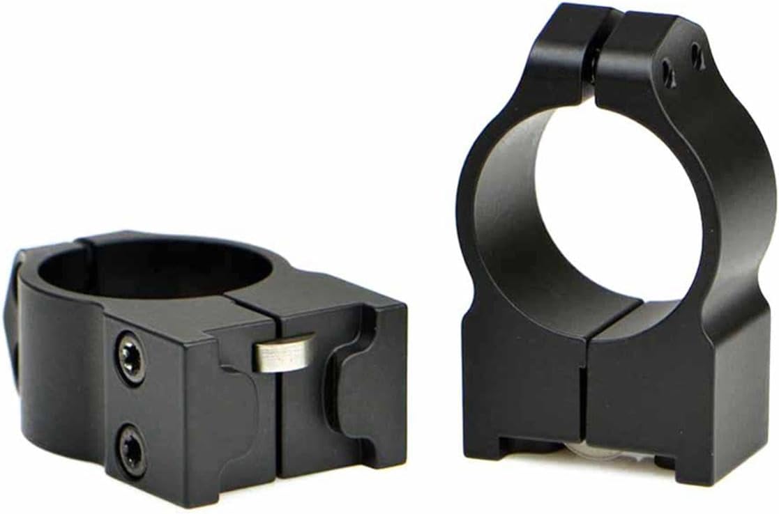 WARNE SCOPE MOUNTS Maxima 30mm Ruger High Matte Steel Scope Rings