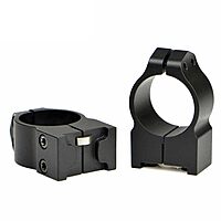 WARNE SCOPE MOUNTS Maxima 30mm Ruger High Matte Steel Scope Rings