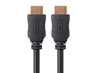 Monoprice 4K High Speed HDMI Cable - HDMI 2.0, 4K@60Hz, HDR, HDR10, Dolby Vision, 18Gbps, YUV 4:4:4, 28AWG - 4 Feet, Black
