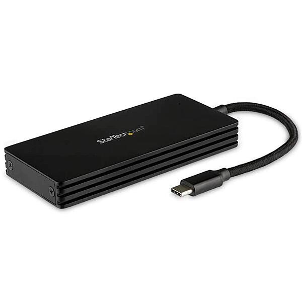 StarTech.com M.2 SSD Enclosure for M.2 SATA Drives - USB 3.1 G - USB-C - Portable M.2 External Enclosure (SM21BMU31CI3)