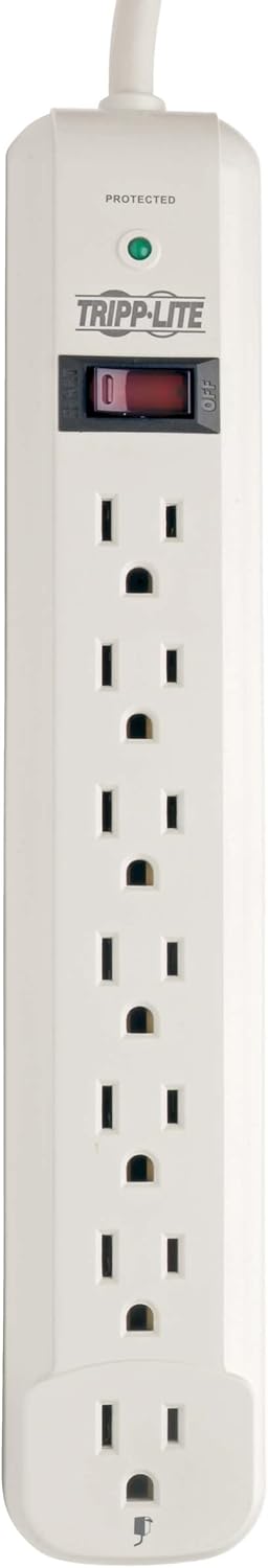 TRIPP LITE 7-Outlet Surge Protector Power Strip