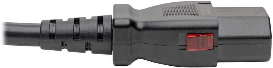 TRIPP LITE Computer Power Extension Cord (C14 to C13) Locking C13, 10A 18 AWG