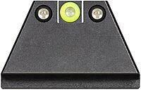 NIGHT FISION Suppressor-Height Tritium Night Sight Set for Glock