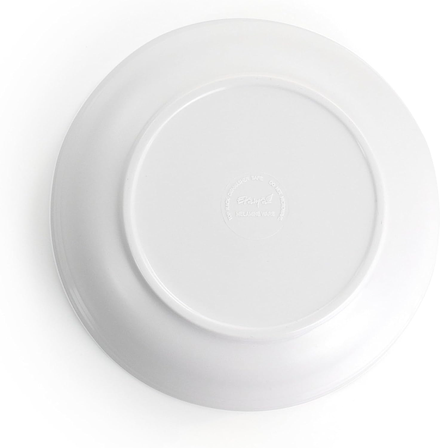 Elama 12-Piece Lightweight Melamine Dinnerware Set