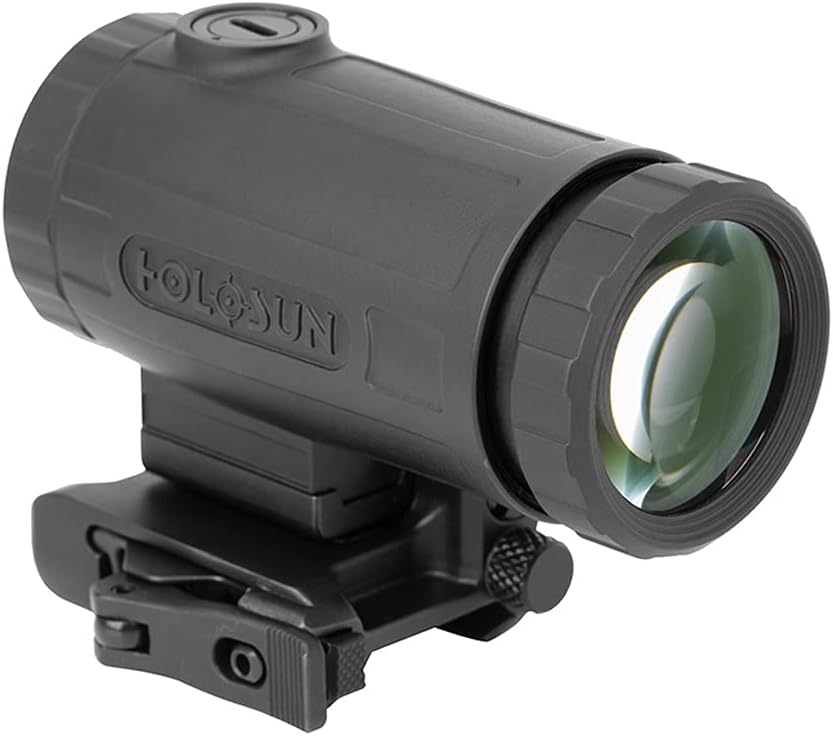 Holosun HM3XT Titanium 3X Flip-to-Side Magnifier w/QD Mount HM3X-T