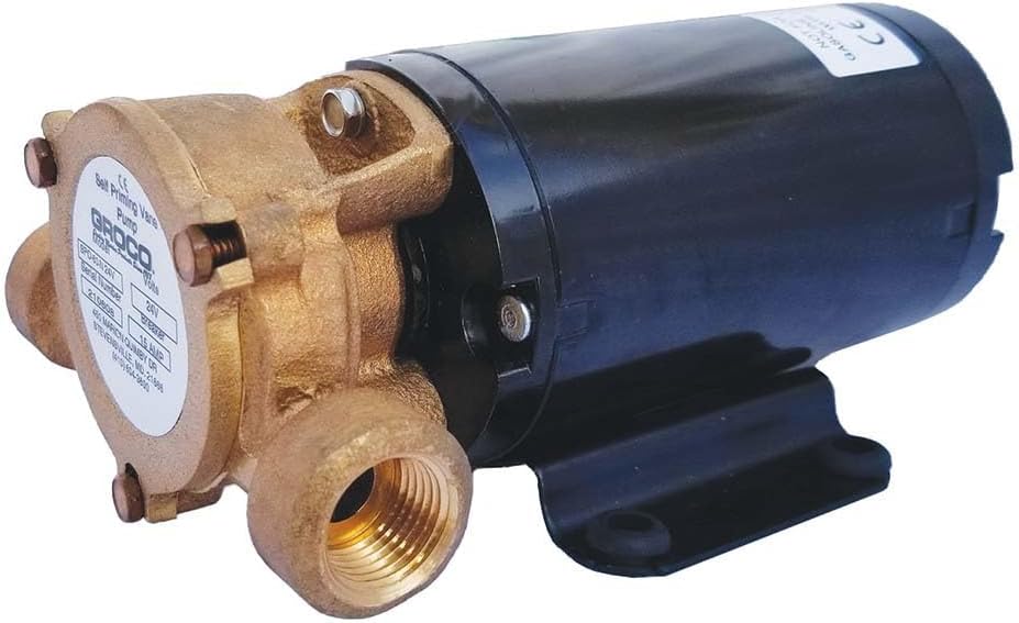 GROCO Heavy Duty Positive Displacement Vane Pump - 24V