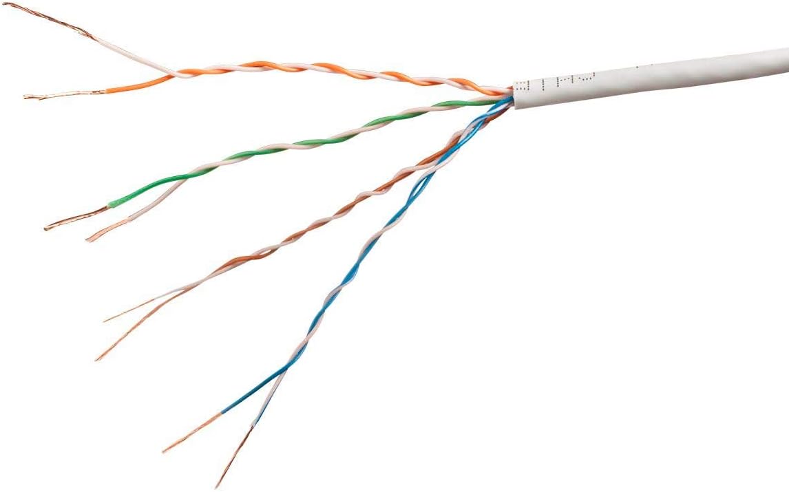 Monoprice Cat6 Ethernet Patch Cable - Snagless, Stranded, 550MHz, UTP, CMR Rated, 28AWG, 2 Feet, Green - SlimRun Series