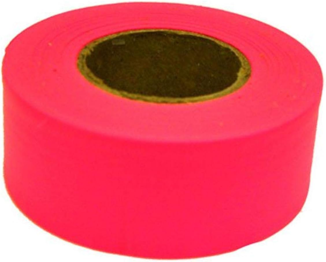 Hanson C H 17003 150' Glow Flag Tape,Pink